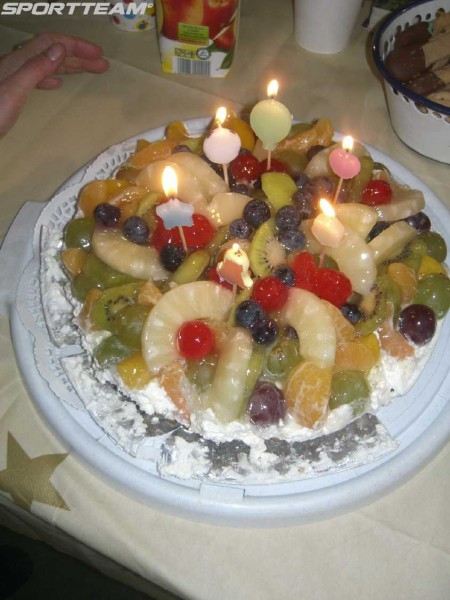 Tenisowe urodziny Zosi:)