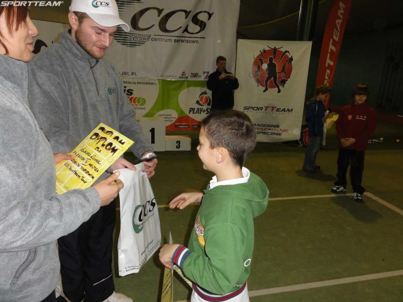 PIERWSZY OFICJALNY TURNIEJ TENIS 10 W WOJ.MAZOWIECKIM - CCS SPORTTEAM TOUR