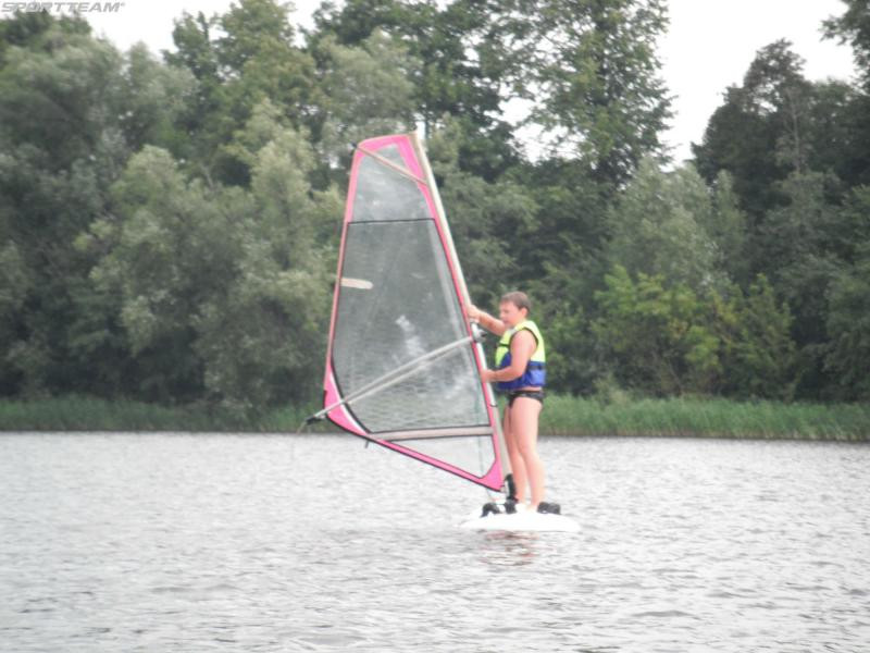 trening windsurfingu..